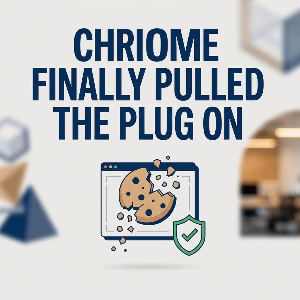 Chrome finally pulled the plug on third-party cookies for everyone, and it's a huge shift.